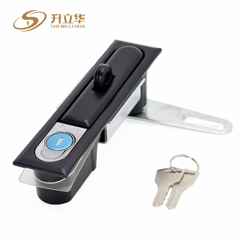 MS490-1-1 Lock with Hanging Cabinet Flat Lock (Includes push lock) 第4张-Shenglihua Lock Co., Ltd.