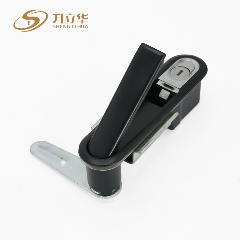 MS490-2 round corner lock for electrical cabinet Flat Lock (Includes push lock) 第5张-Shenglihua Lock Co., Ltd.