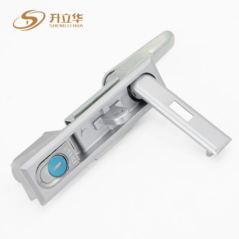 MS490-1-1 cabinet lock with hanging feature and matte finish Flat Lock (Includes push lock) 第8张-Shenglihua Lock Co., Ltd.