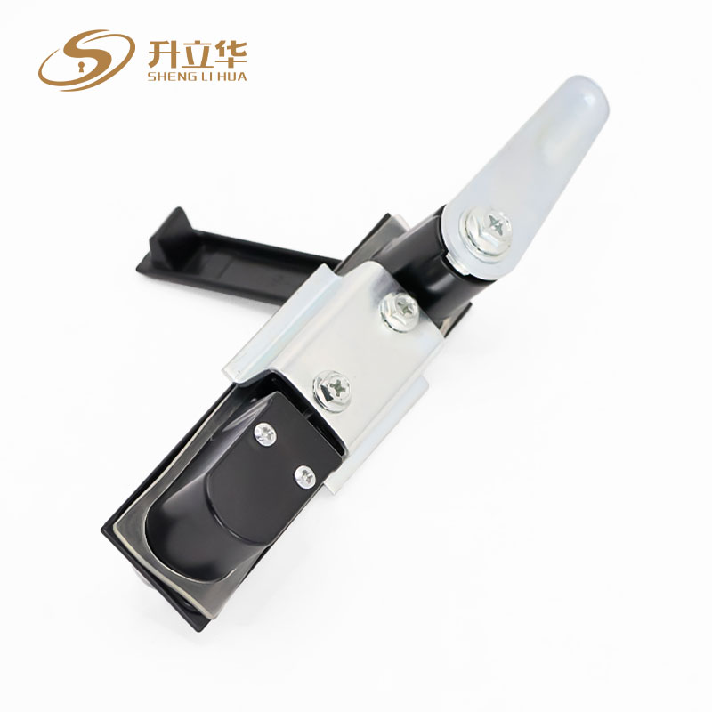 Black MS490-1 mechanical cabinet lock Flat Lock (Includes push lock) 第10张-Shenglihua Lock Co., Ltd.