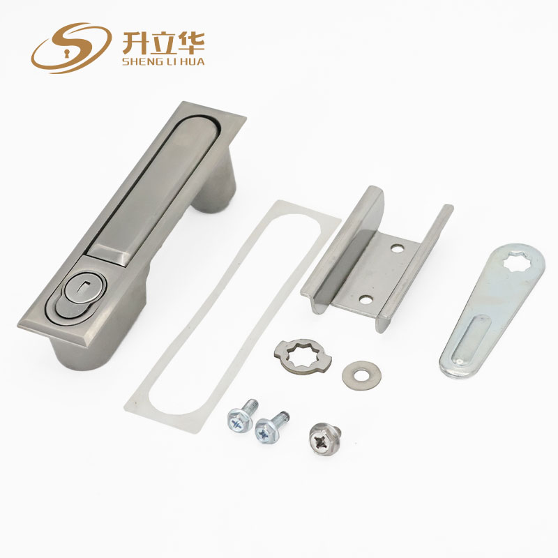 MS490-1 stainless steel cabinet lock Flat Lock (Includes push lock) 第8张-Shenglihua Lock Co., Ltd.