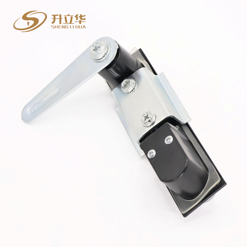 Black MS490-1 mechanical cabinet lock Flat Lock (Includes push lock) 第9张-Shenglihua Lock Co., Ltd.