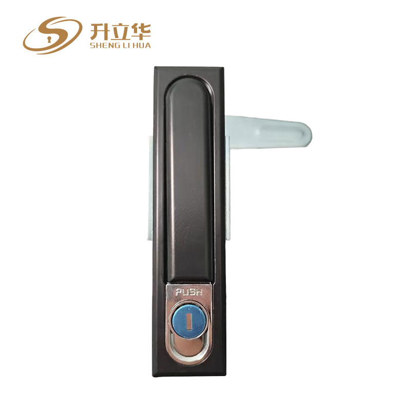 MS490-1 Electrical cabinet lock Flat Lock (Includes push lock) 第4张-Shenglihua Lock Co., Ltd.