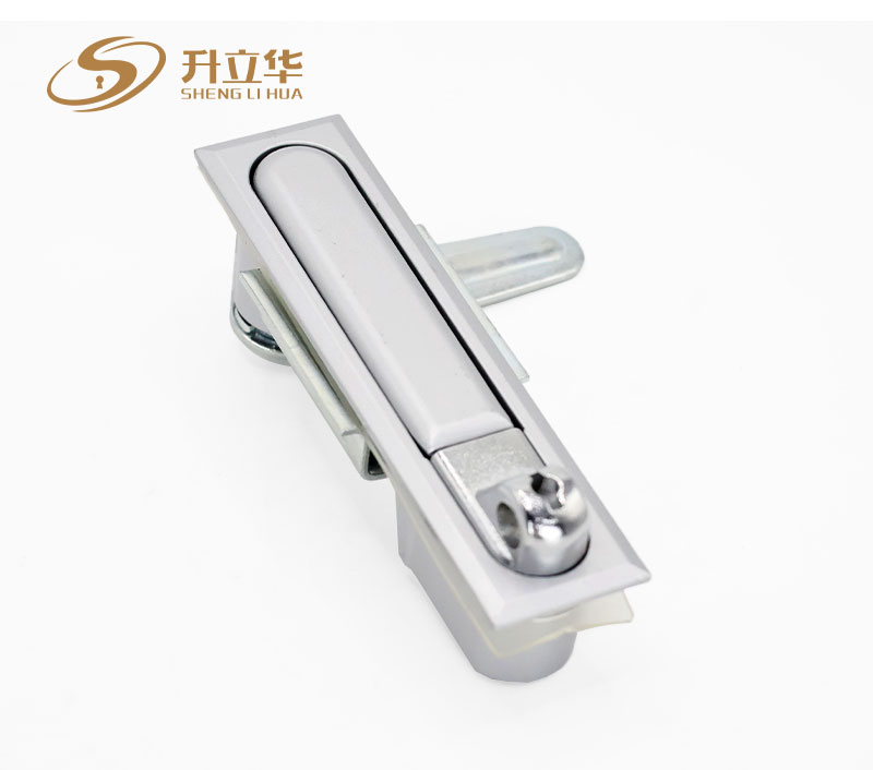 MS490-1T zinc/aluminum alloy flat-head lock Flat Lock (Includes push lock) 第4张-Shenglihua Lock Co., Ltd.