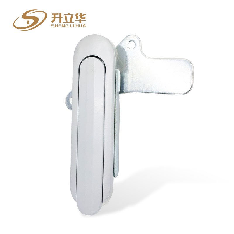AB402-2 lockless electrical box lock Flat Lock (Includes push lock) 第1张-Shenglihua Lock Co., Ltd.