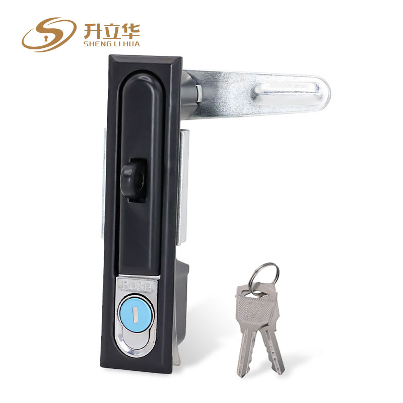 MS490-1-1 Lock with Hanging Cabinet Flat Lock (Includes push lock) 第1张-Shenglihua Lock Co., Ltd.