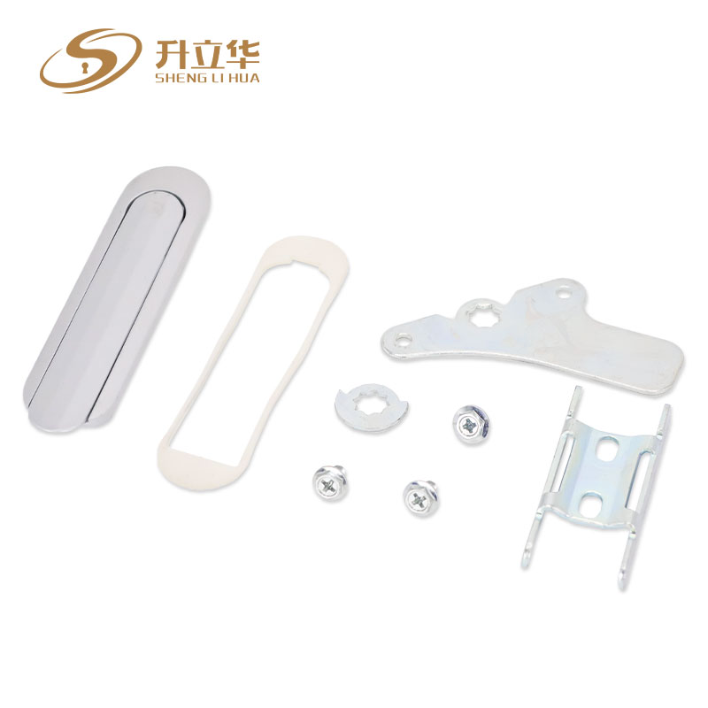 AB402-2 lockless electrical box lock Flat Lock (Includes push lock) 第7张-Shenglihua Lock Co., Ltd.