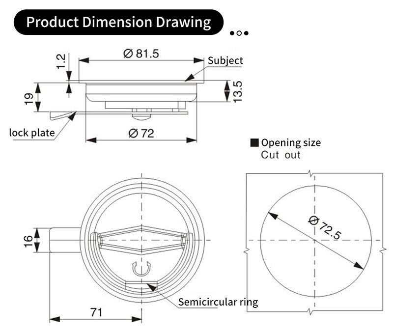 MS810 304 stainless steel handle Door handle 第2张-Shenglihua Lock Co., Ltd.