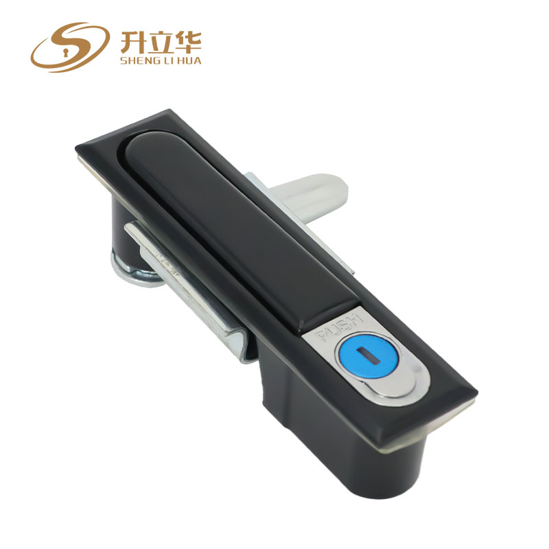 MS490-1 Electrical cabinet lock Flat Lock (Includes push lock) 第3张-Shenglihua Lock Co., Ltd.