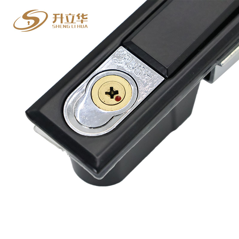 MS490-1 Cross Lock Core Electric Cabinet Lock Flat Lock (Includes push lock) 第9张-Shenglihua Lock Co., Ltd.