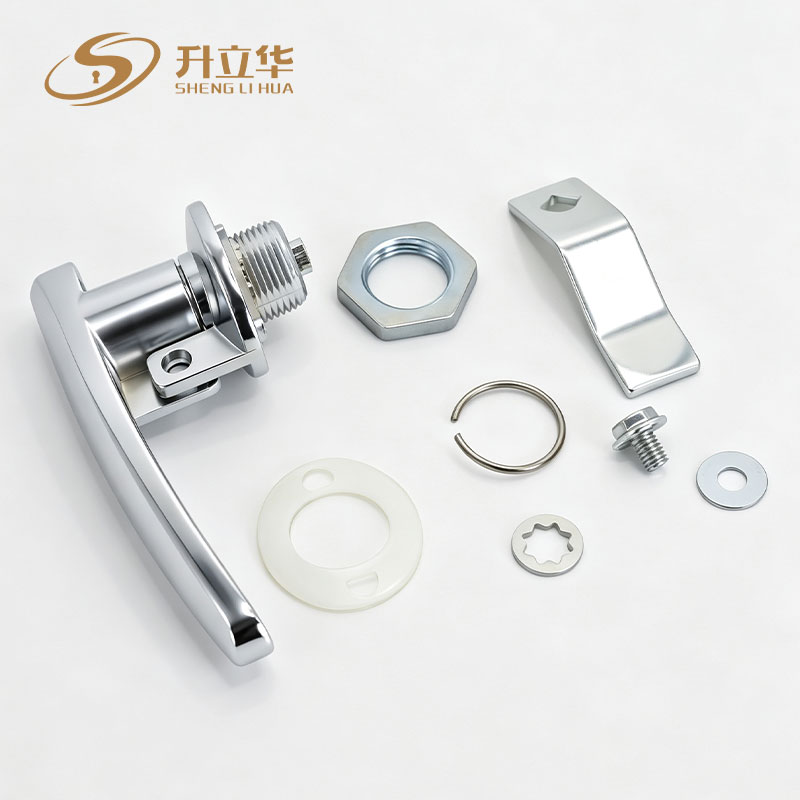 AB701-2-2G with hanging handle lock Lever handle lock 第6张-Shenglihua Lock Co., Ltd.
