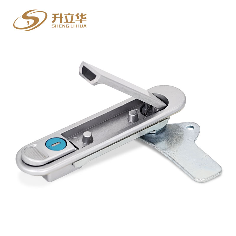 AB301-1 Electrical box lock Flat Lock (Includes push lock) 第3张-Shenglihua Lock Co., Ltd.