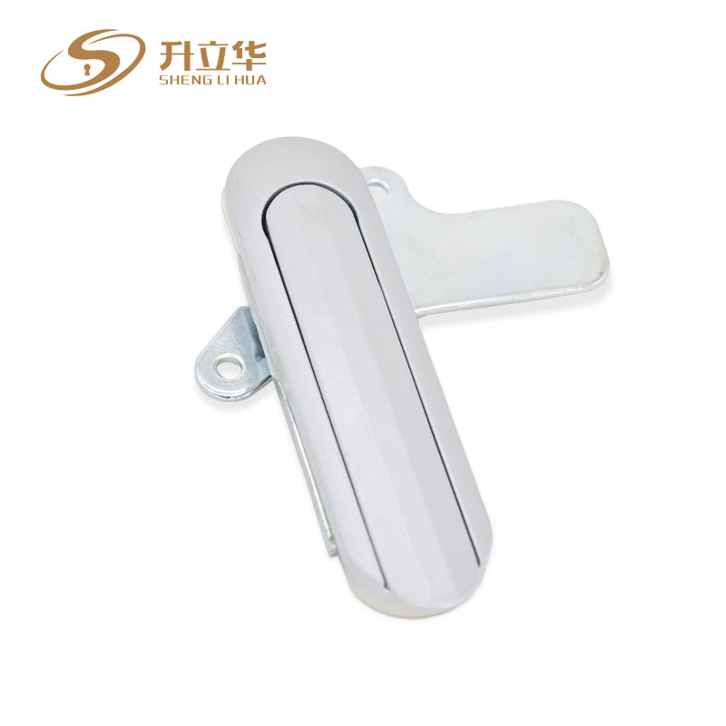 AB402-2 lockless electrical box lock Flat Lock (Includes push lock) 第3张-Shenglihua Lock Co., Ltd.
